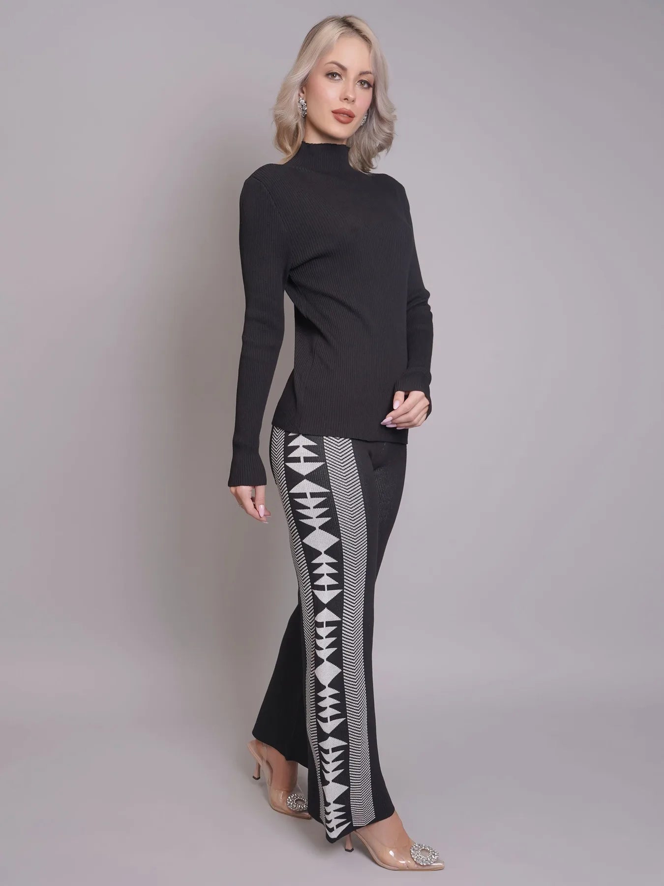 Aztec Printed Three Piece Set