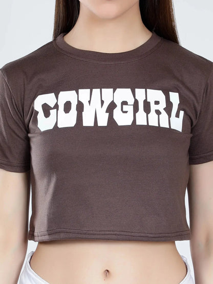 Cowgirl Crop T-shirt