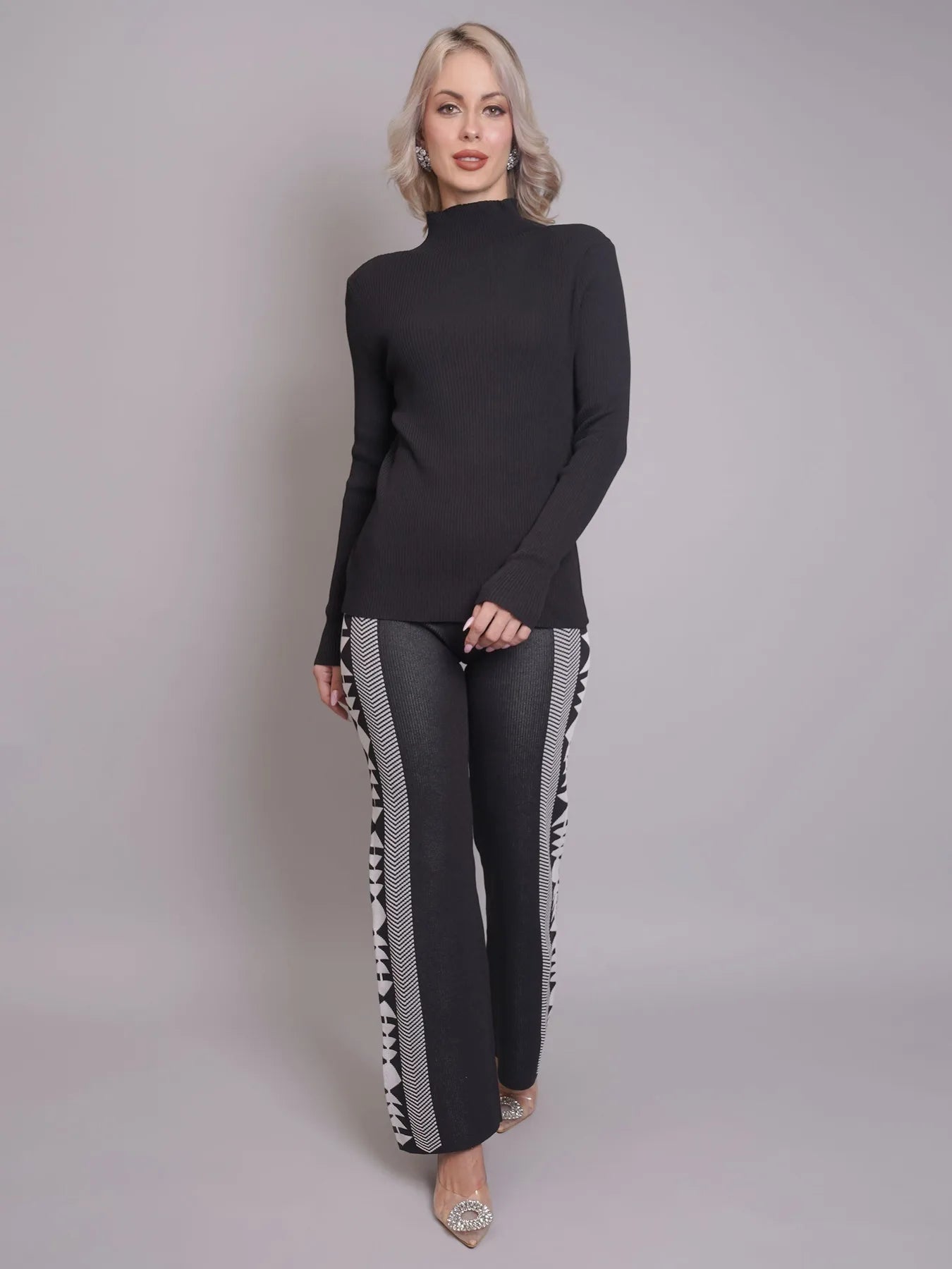 Aztec Printed Three Piece Set