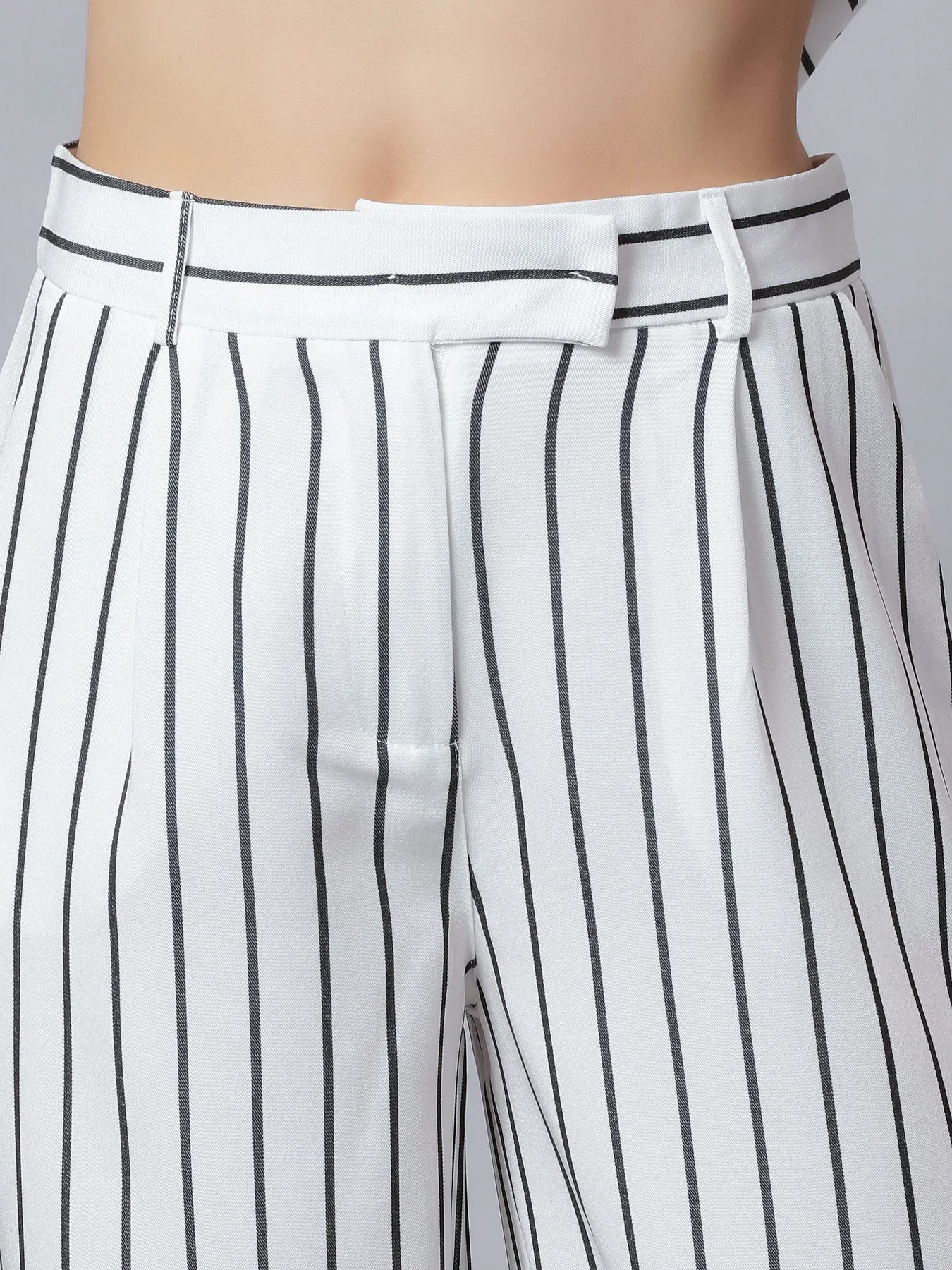 Striped Blazer Pant Set