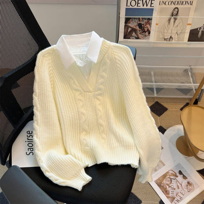 Cable Knit Woolen Cardigan