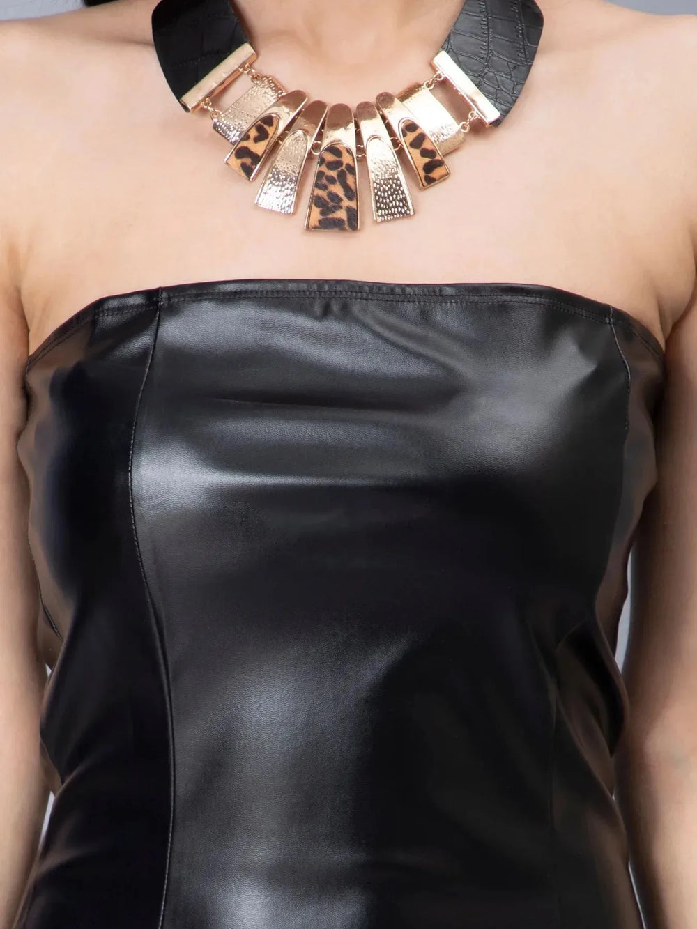 Bodycon Faux Leather Dress