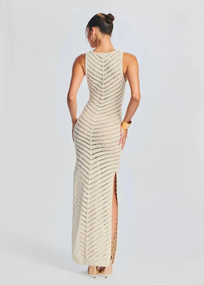 Crocheted Knit Cover Up