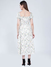 Ditsy Flower Print Dress