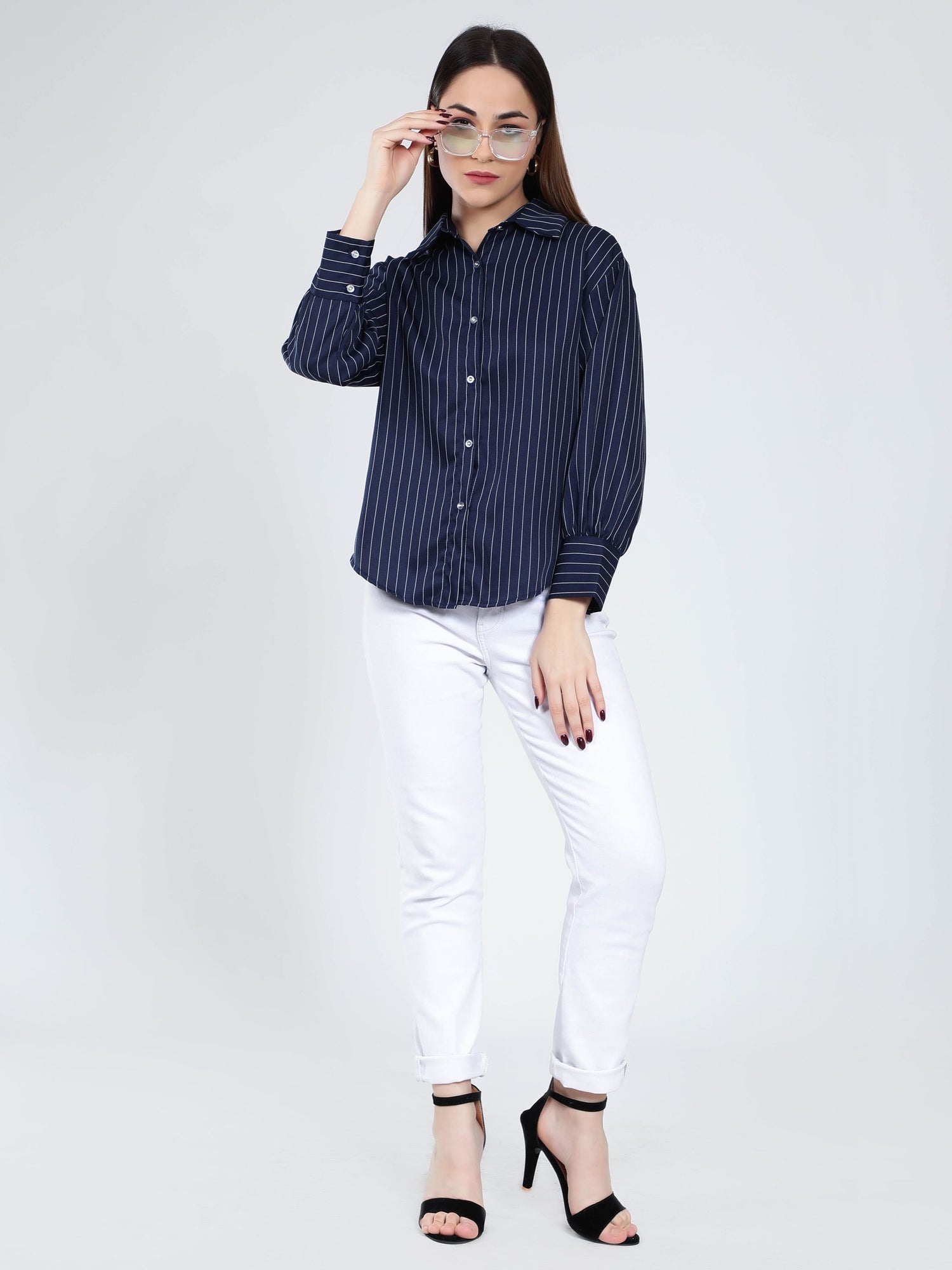 Pin Stripe Formal Shirt