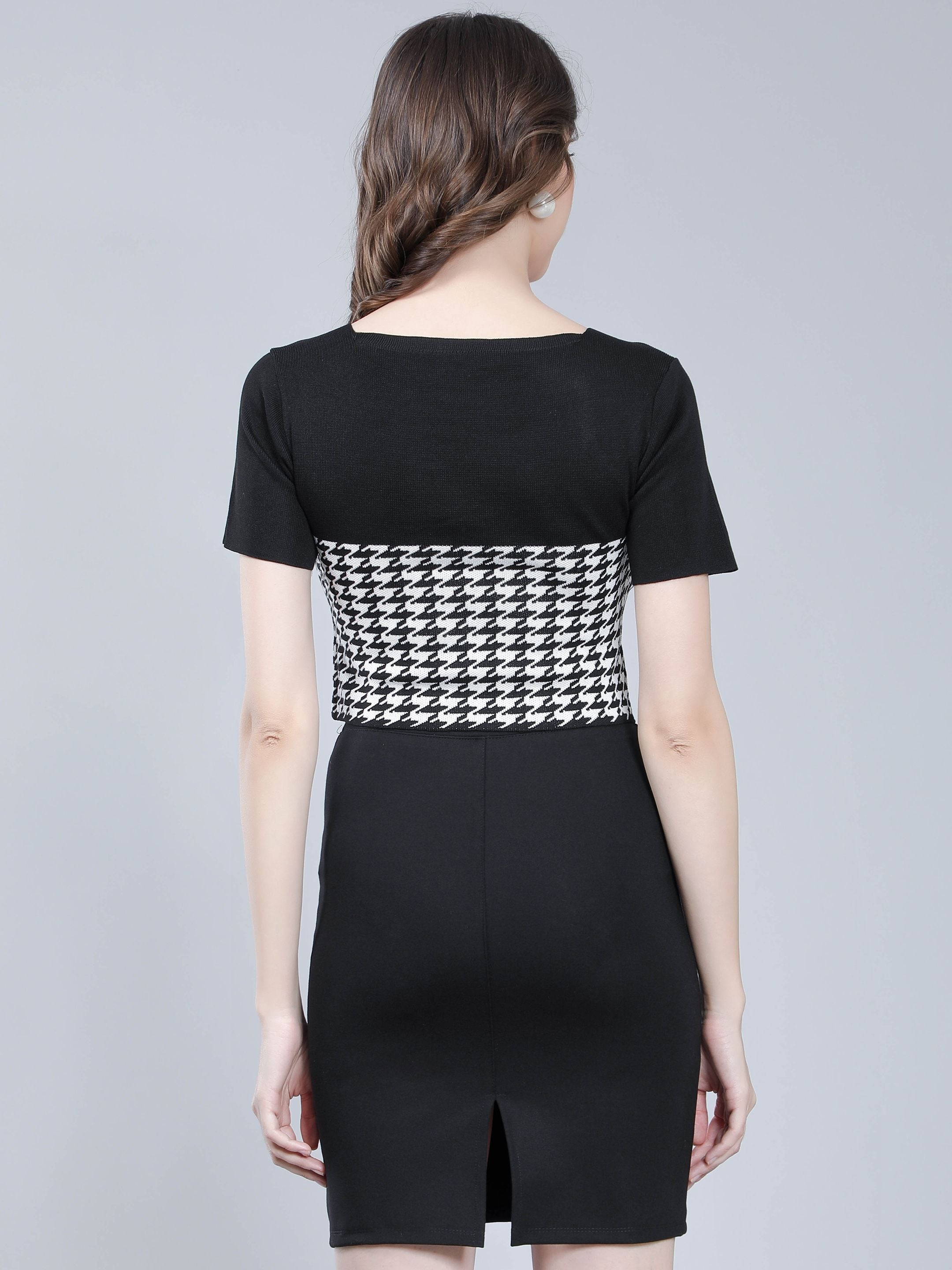 Herringbone Knitted Top