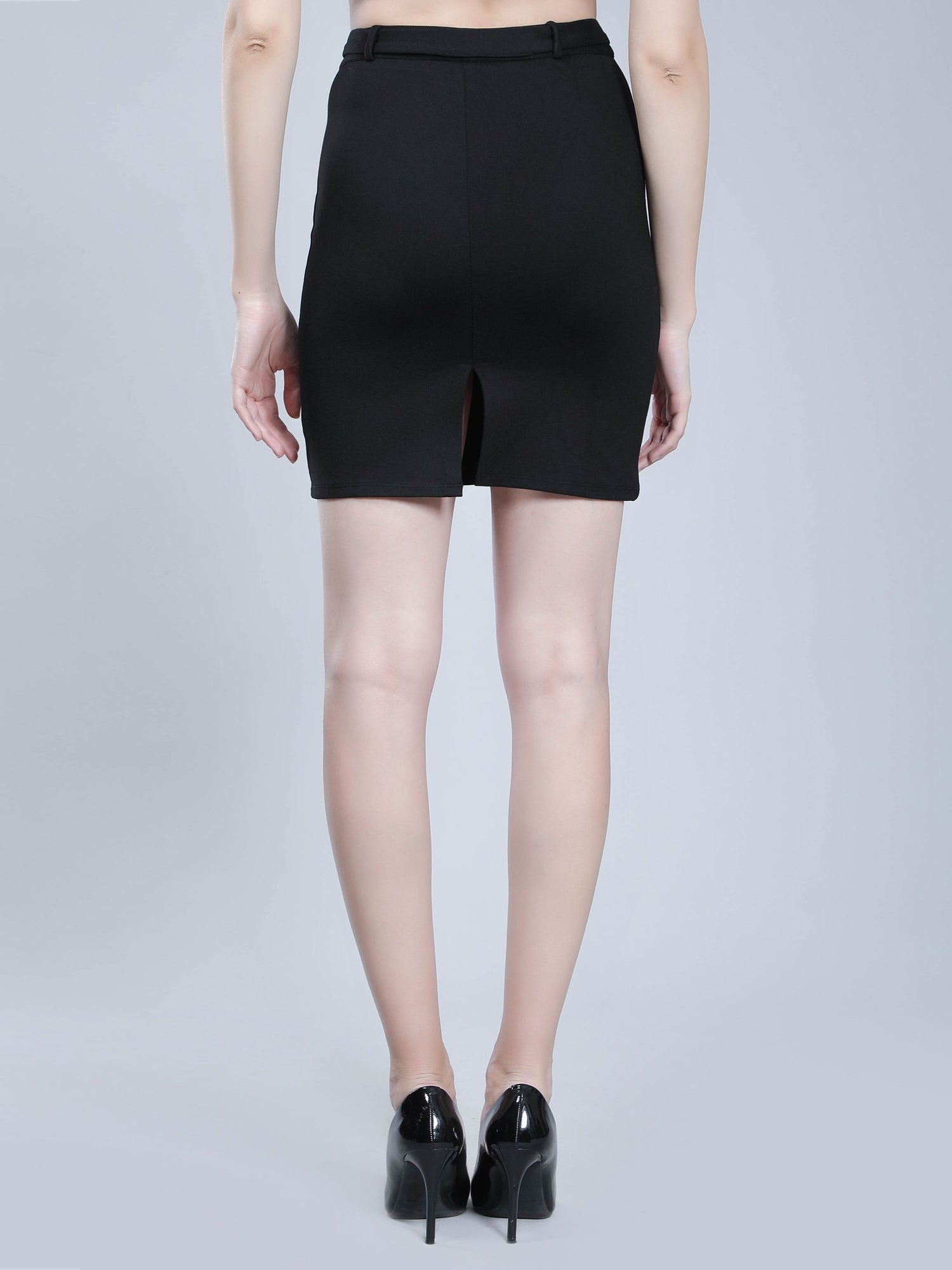 Belted Short Skirt
