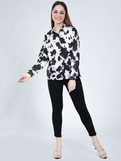 Cow Print Shirt