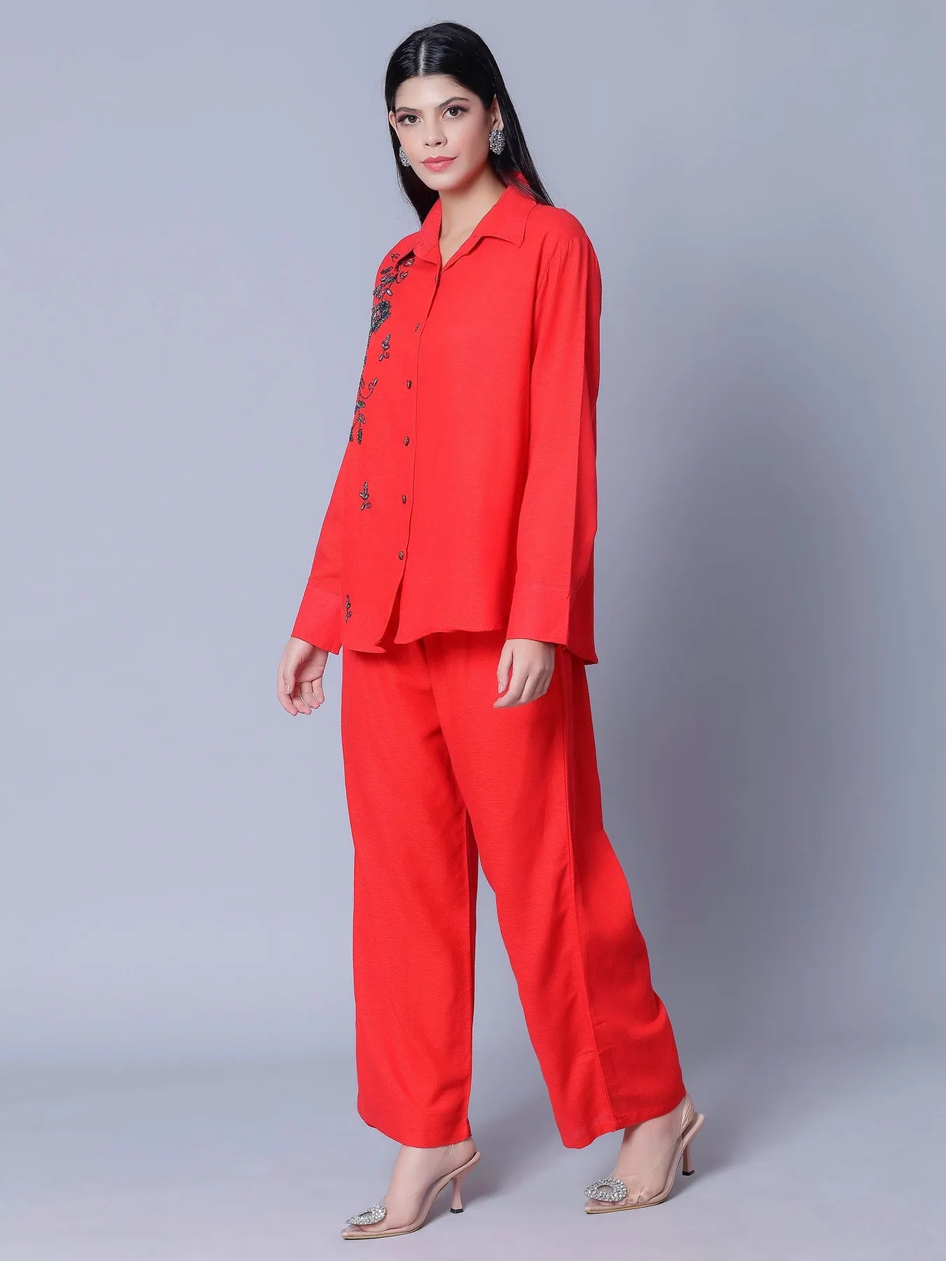 Hand Embroidery Two-Piece Set