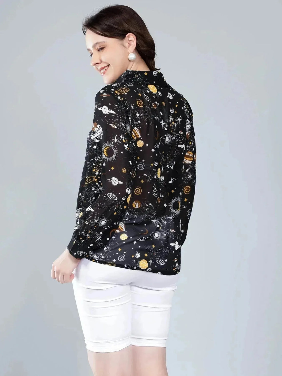 Celestial Print Shirt