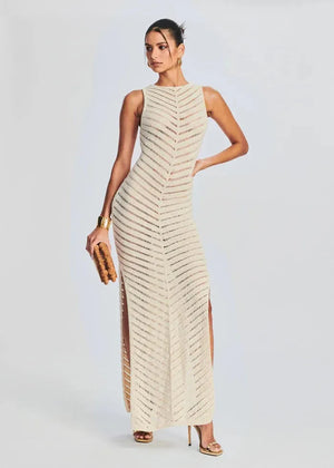 Crocheted Knit Cover Up