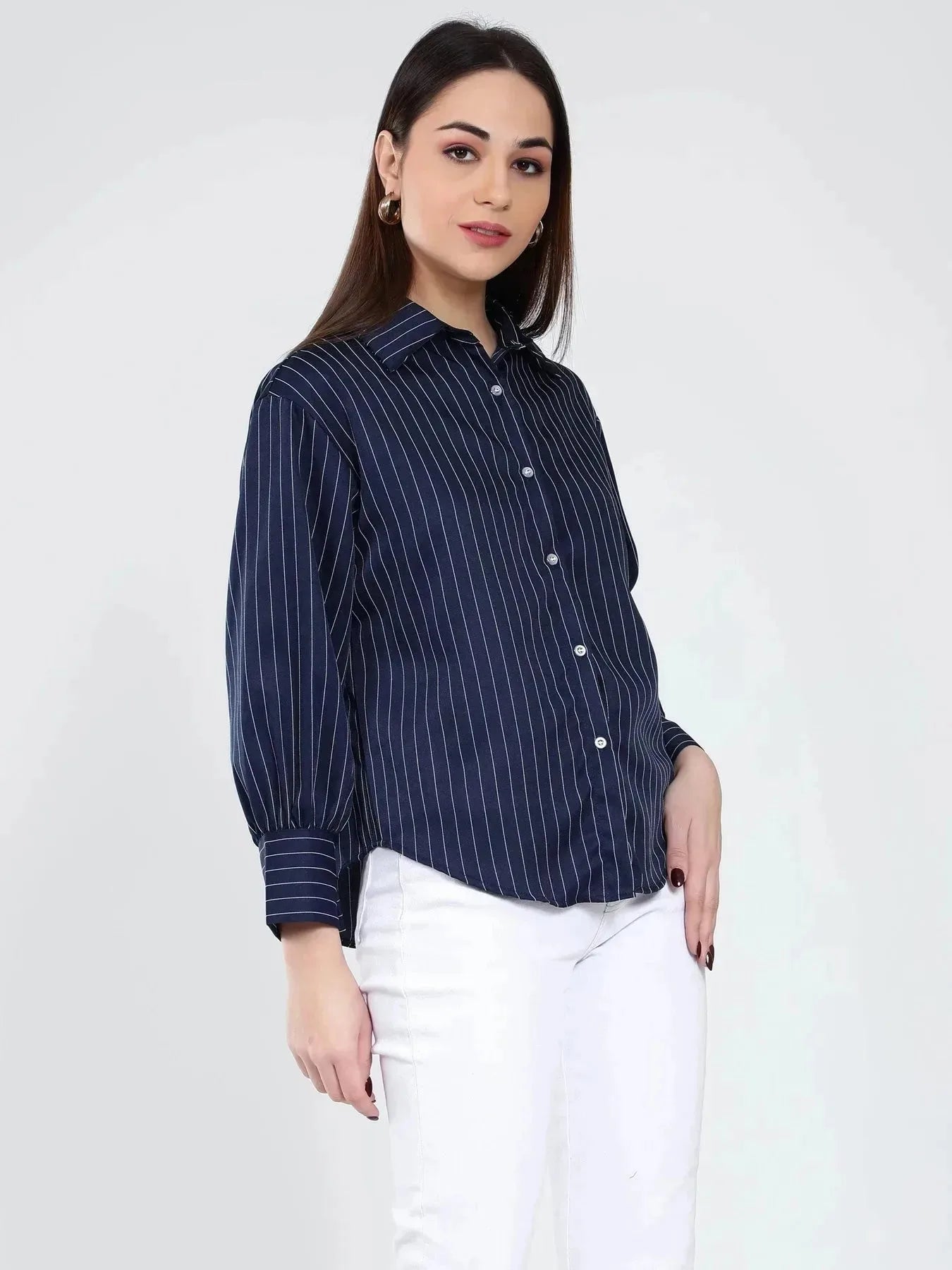 Pin Stripe Formal Shirt