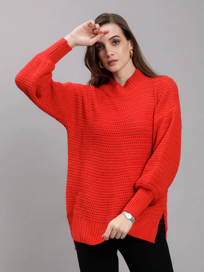 Warm Knitted Pullover