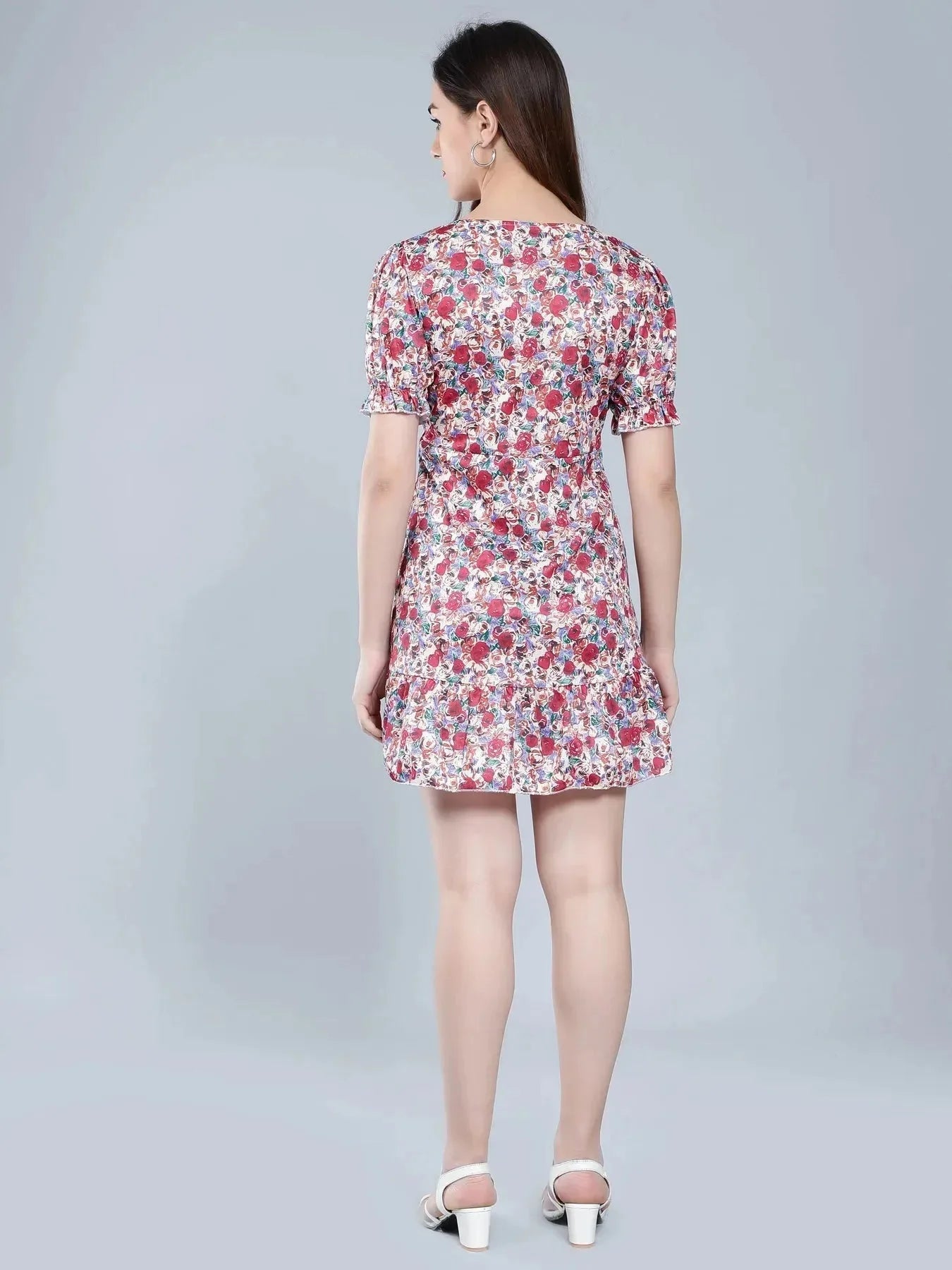 Floral A-Line Dress
