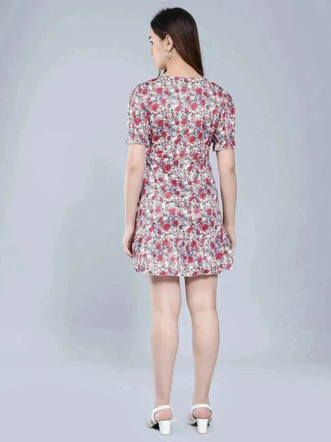 Floral A-Line Dress