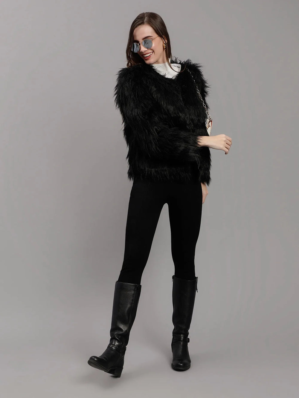 Faux Fur Coat