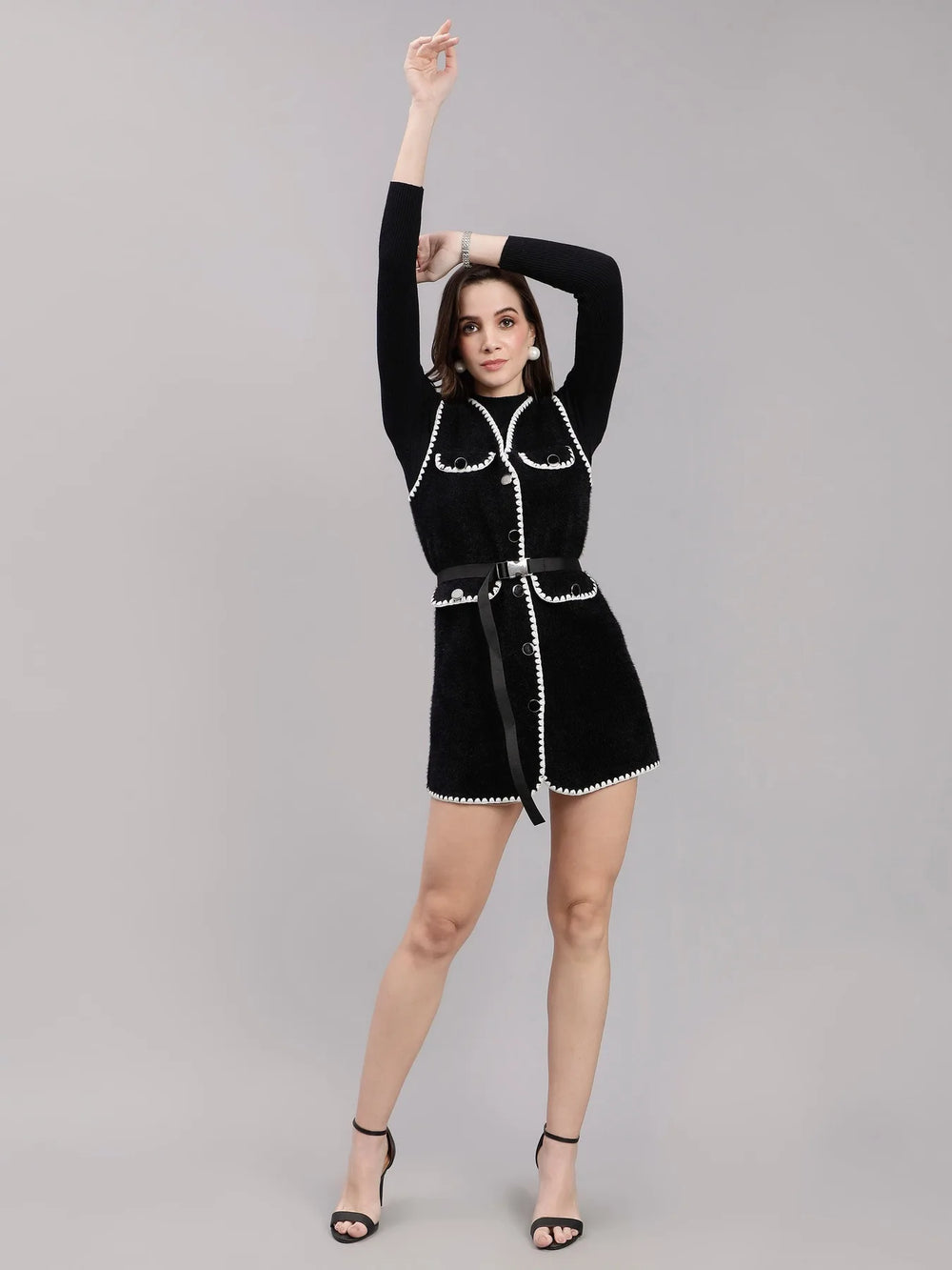 Crocheted Two Piece Set
