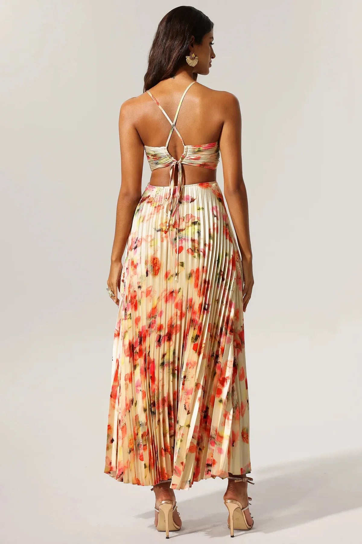 Hollow Out Maxi Dress