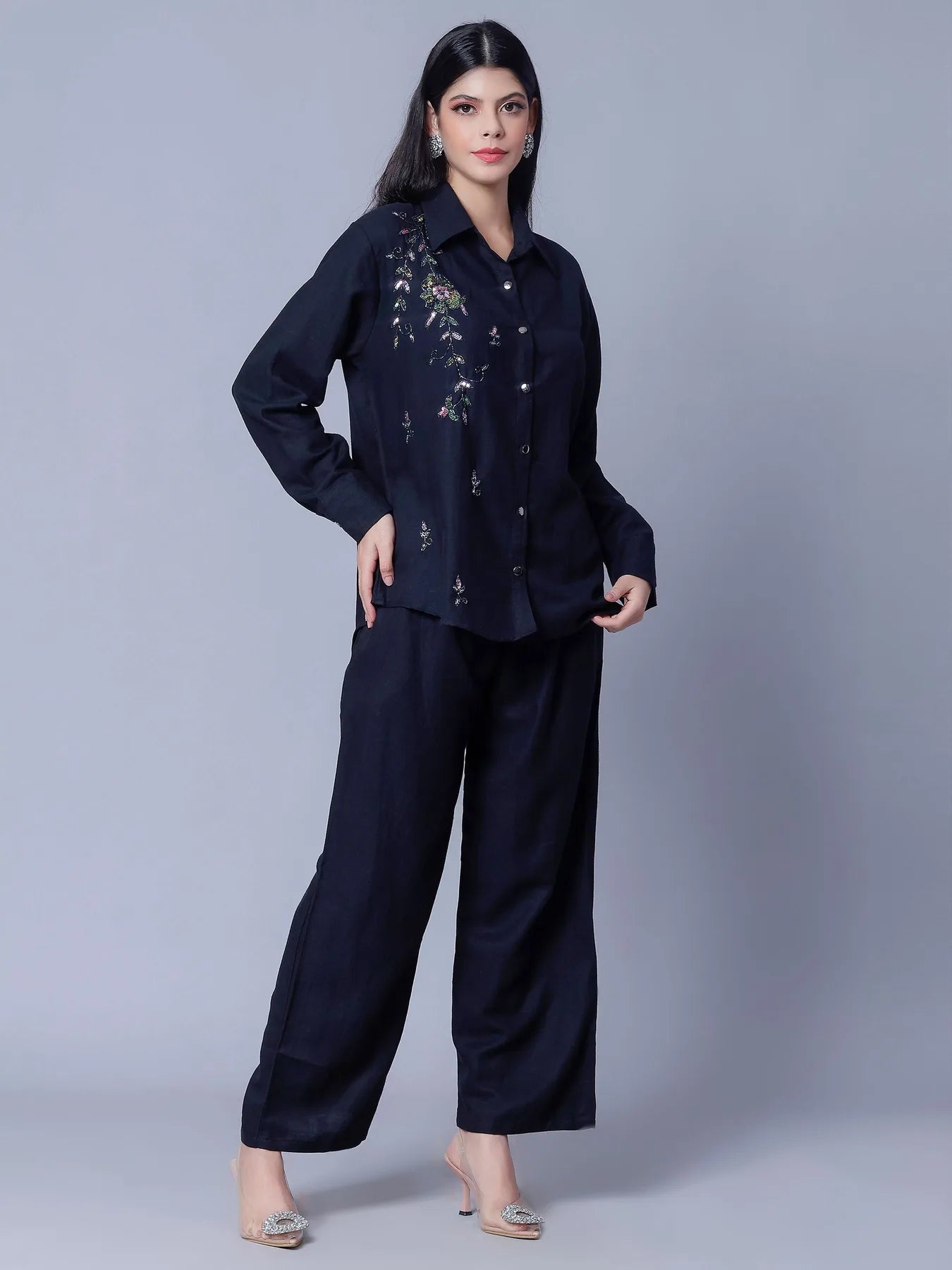 Hand Embroidery Two-Piece Set