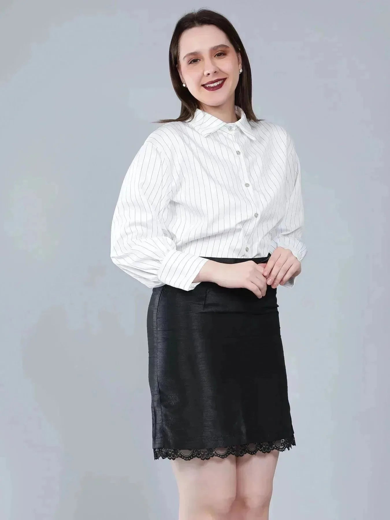 Pin Stripe Formal Shirt
