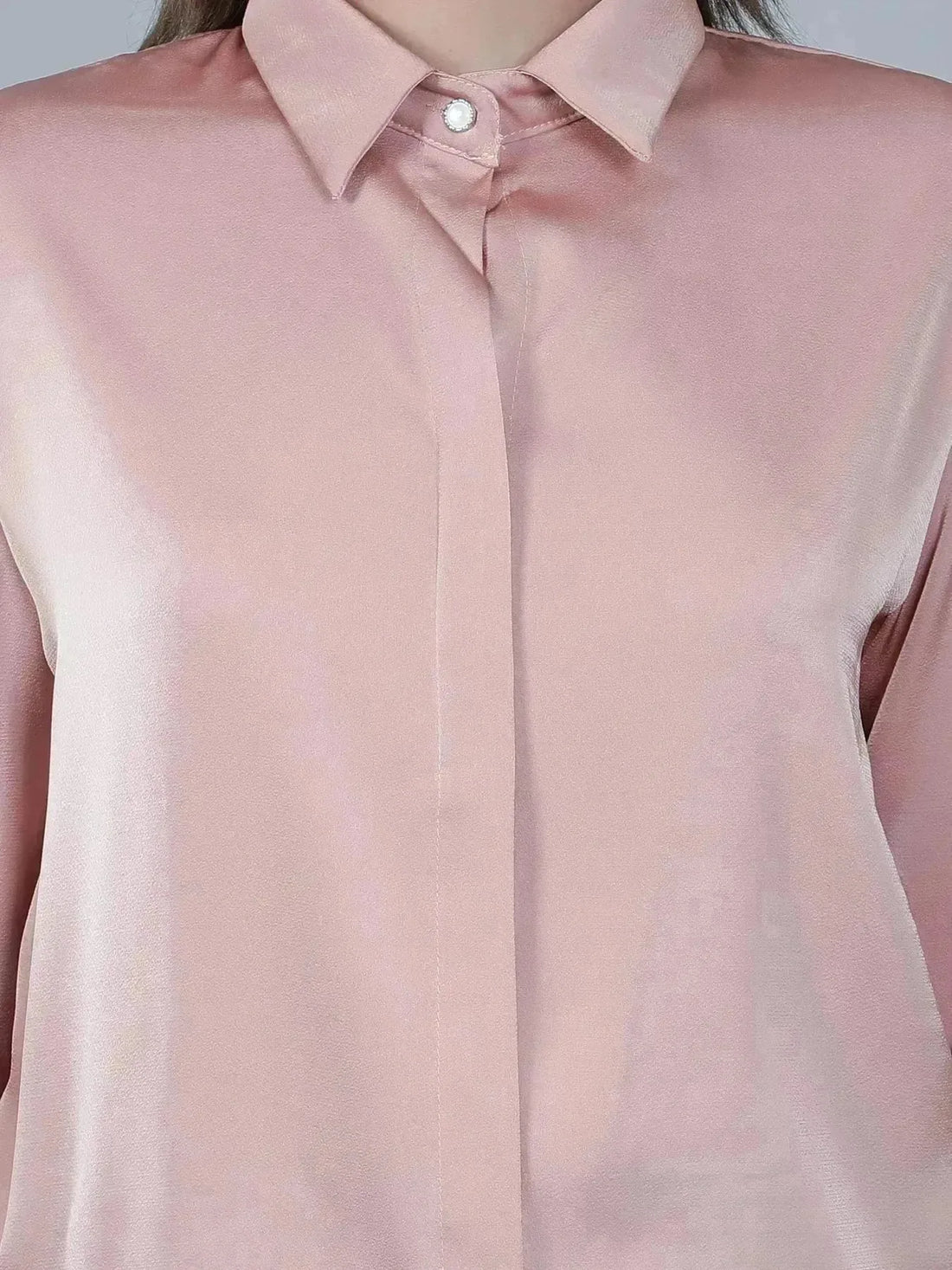 Glossy Satin Shirt