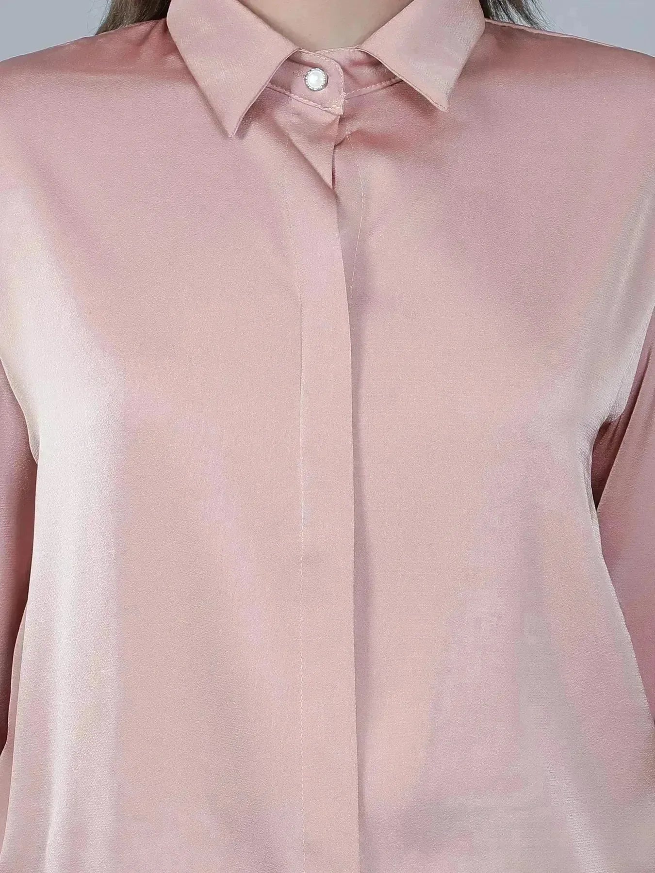 Glossy Satin Shirt