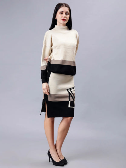 Knitted Two-Piece Set