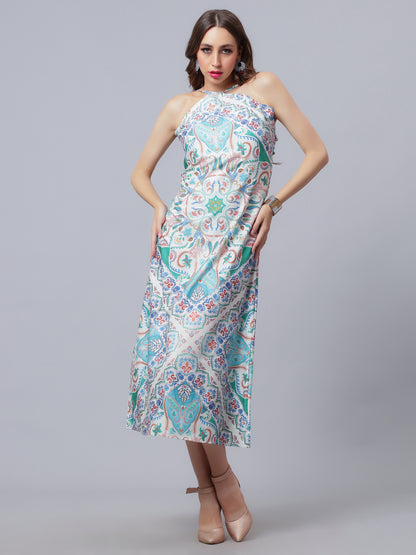 Geometric Printed Dress