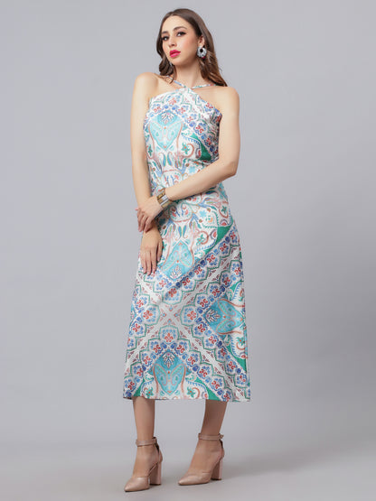 Geometric Printed Dress