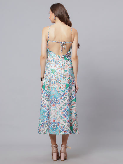 Geometric Printed Dress