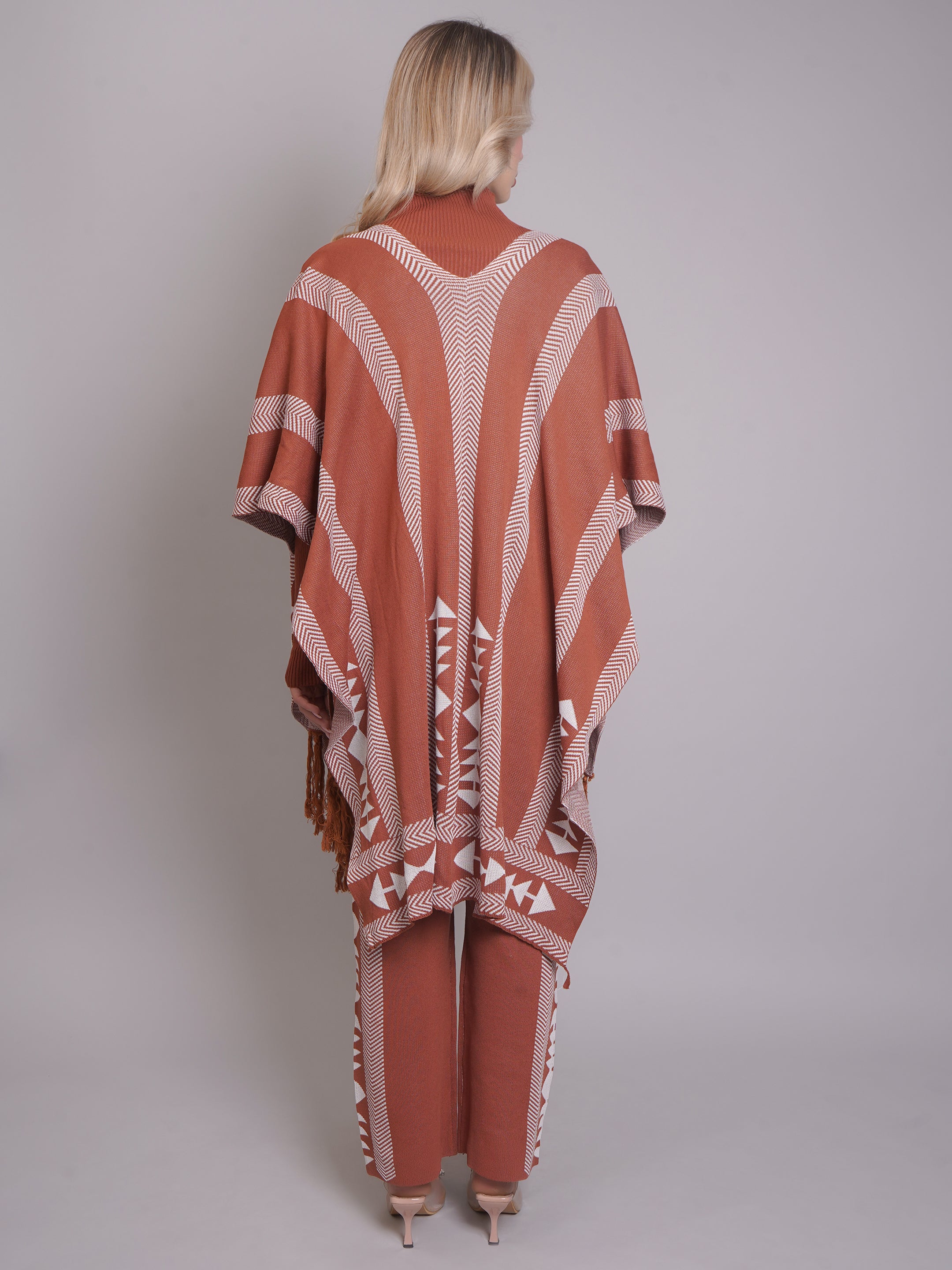 Aztec Printed Three Piece Set