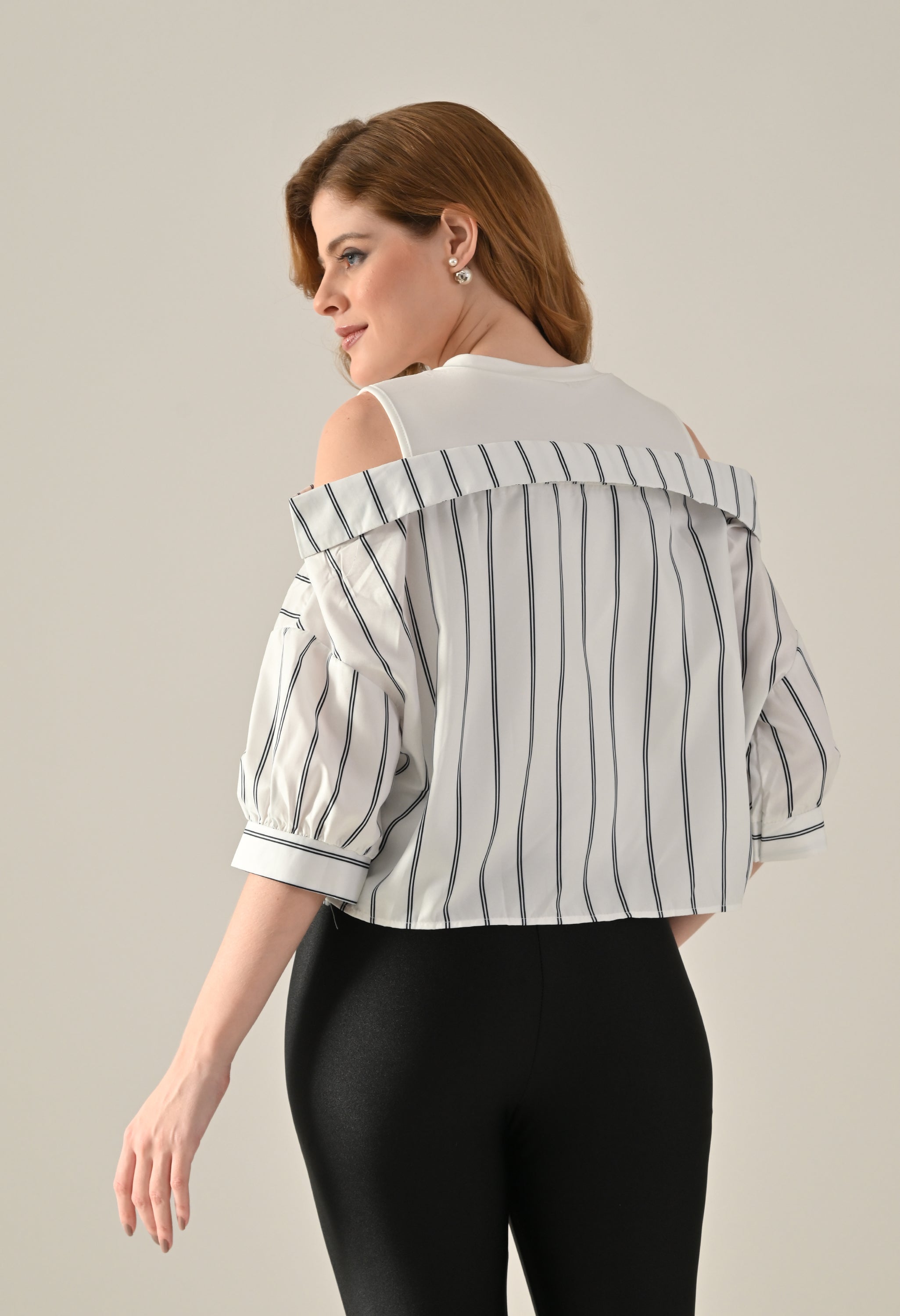 Striped Fusion Tee