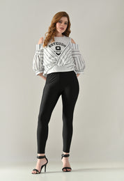 Striped Fusion Tee
