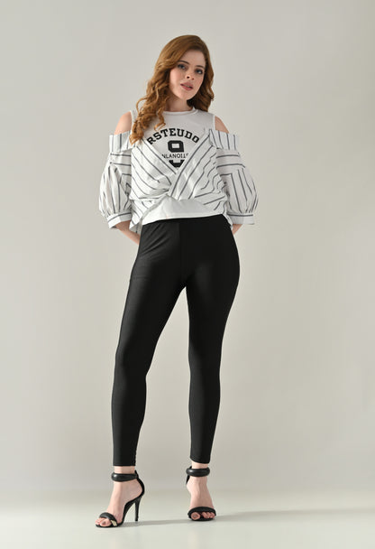 Striped Fusion Tee
