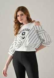 Striped Fusion Tee