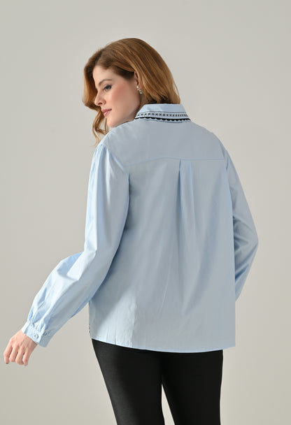 Bloom Embroidered Shirt