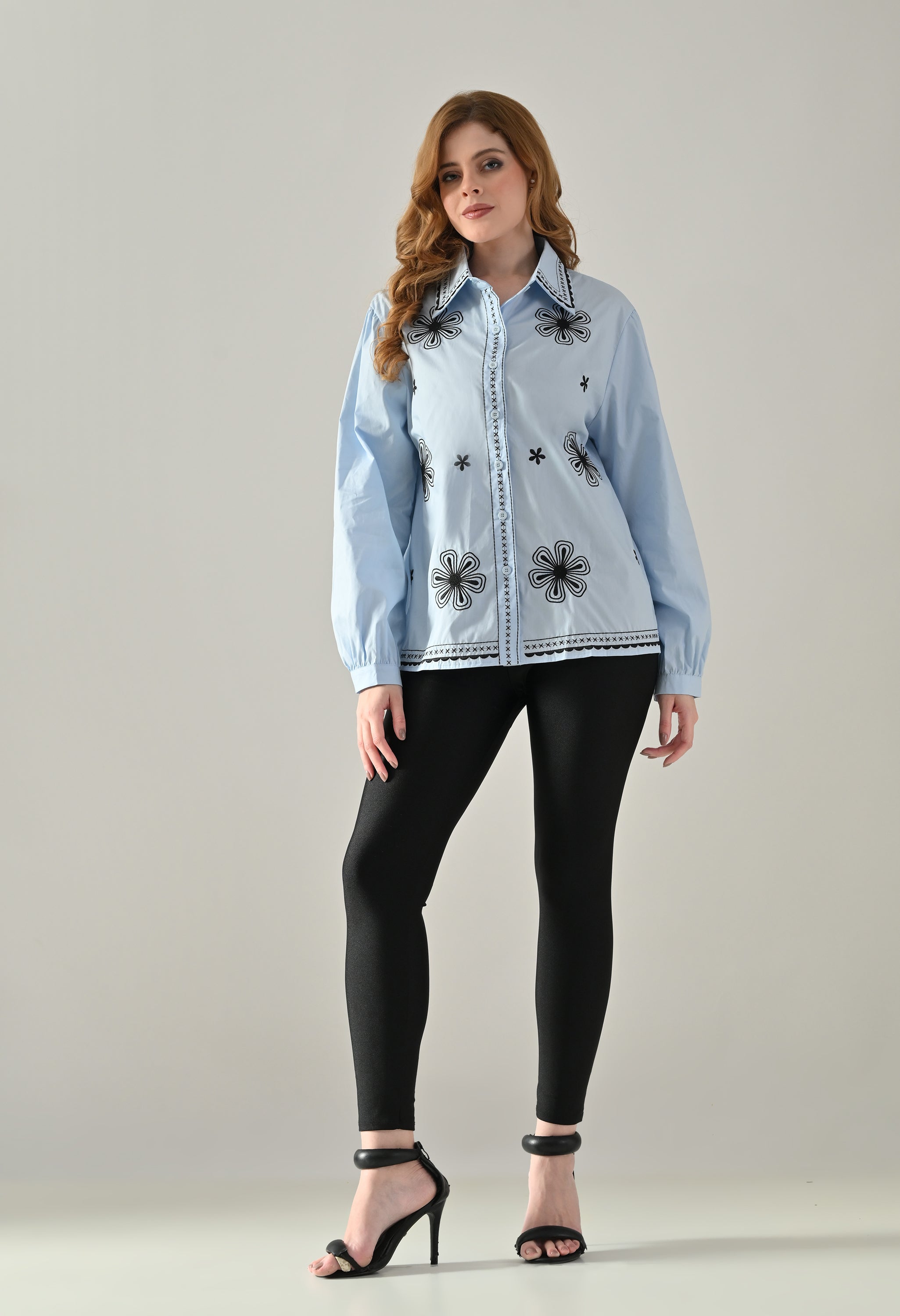 Bloom Embroidered Shirt