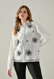Bloom Embroidered Shirt