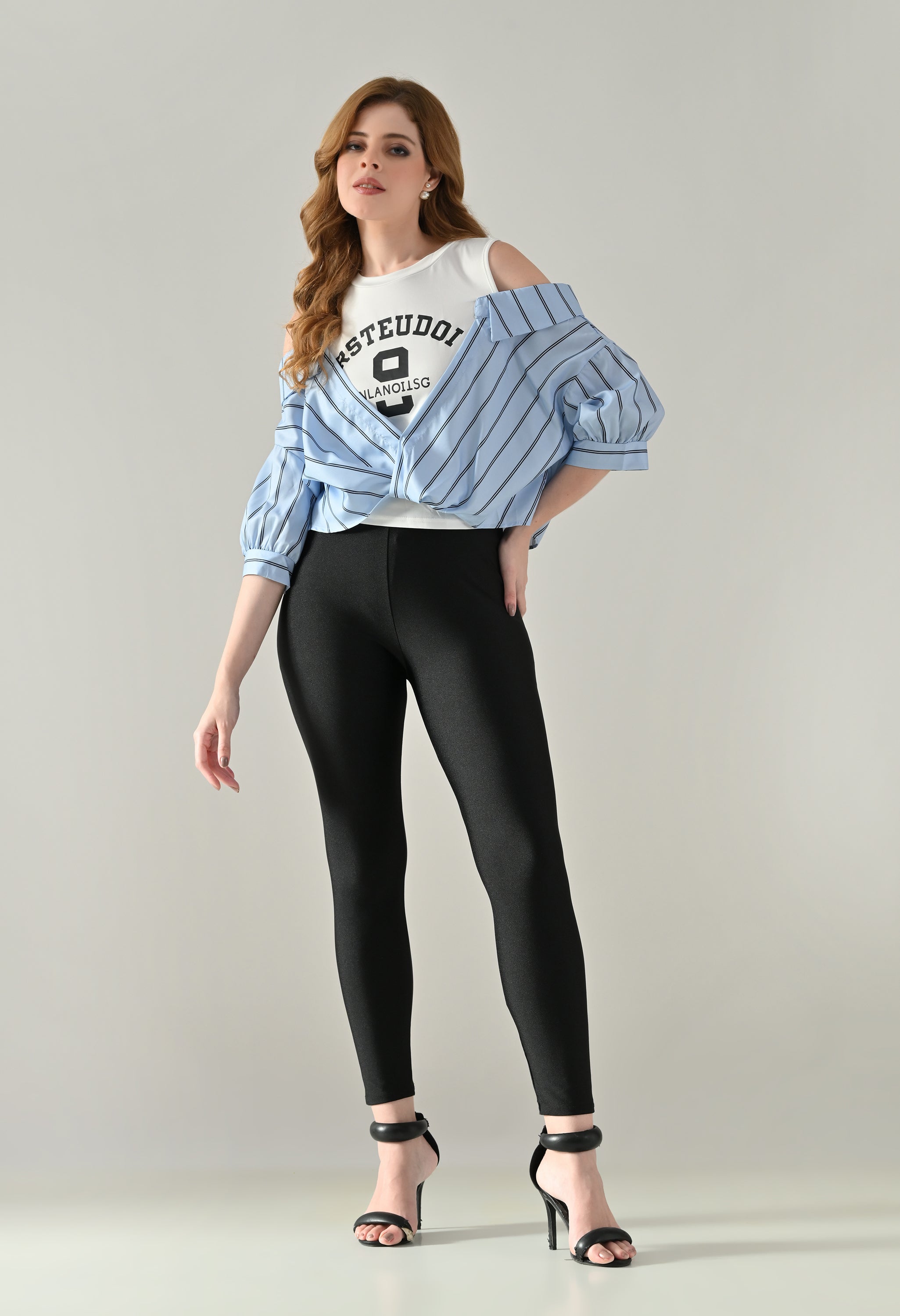 Striped Fusion Tee