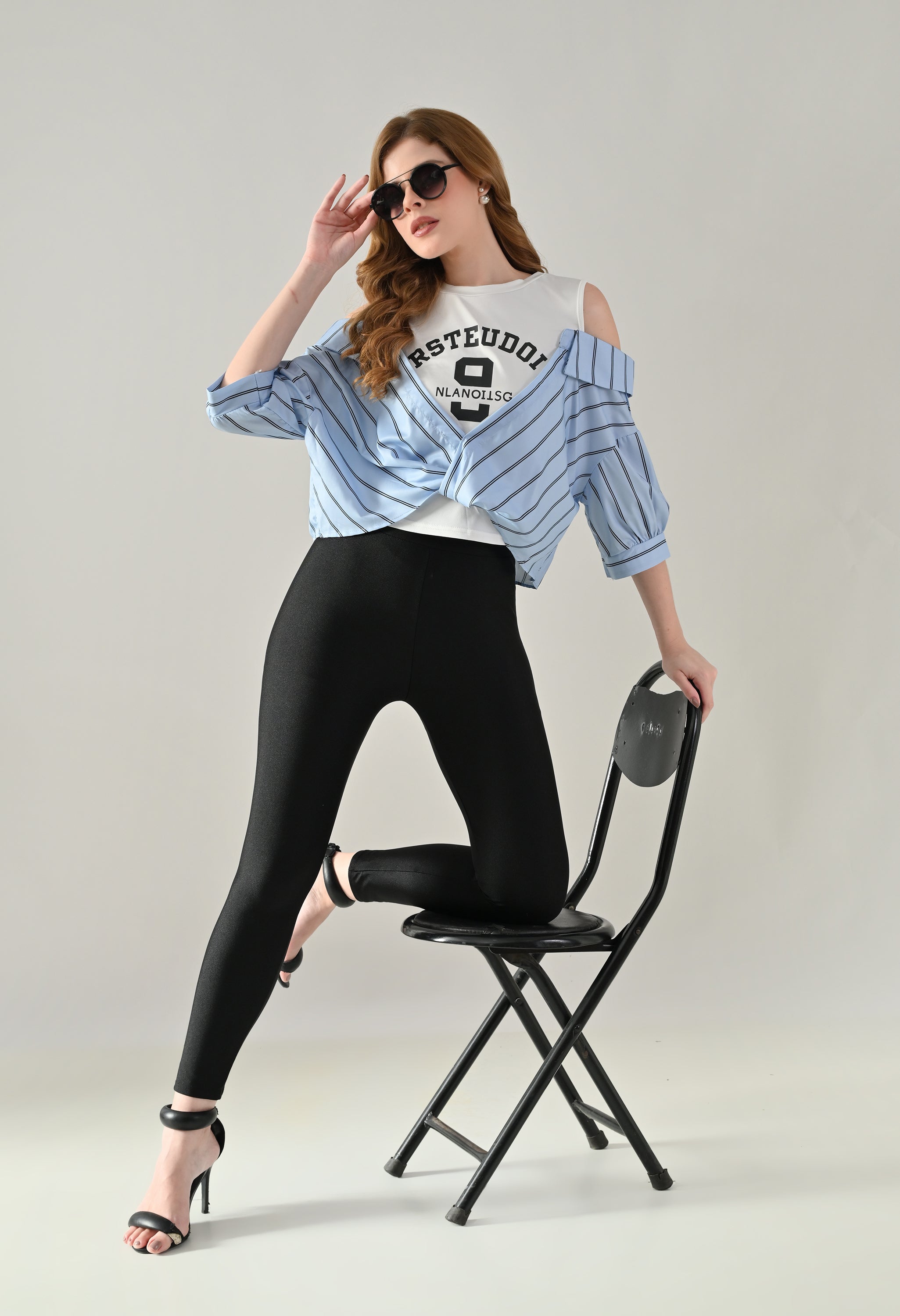 Striped Fusion Tee