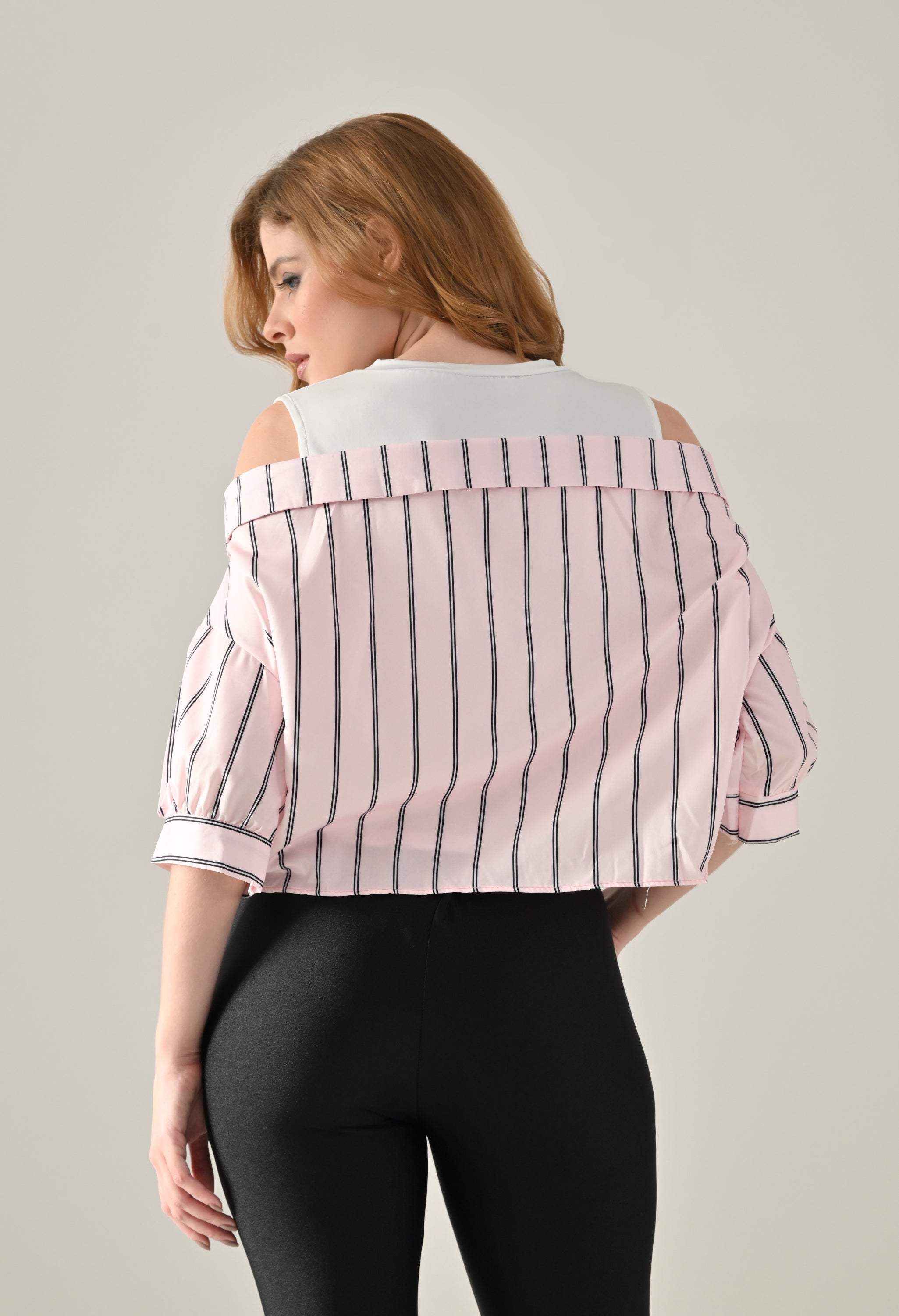Striped Fusion Tee