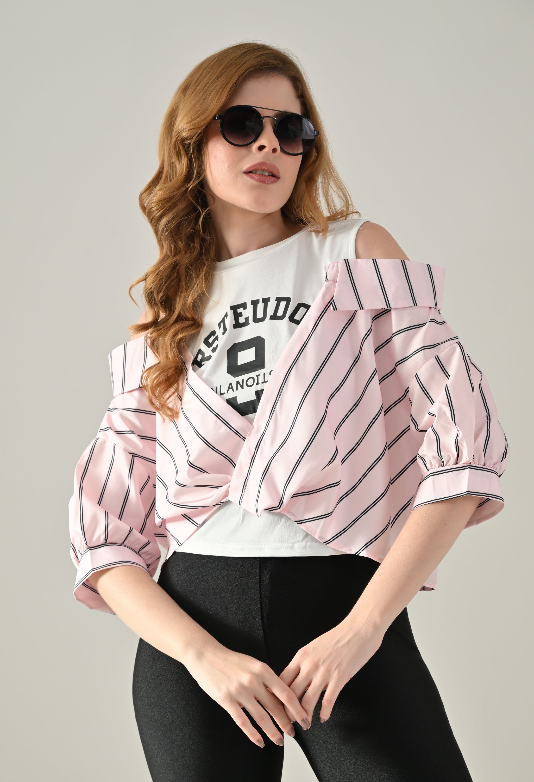 Striped Fusion Tee