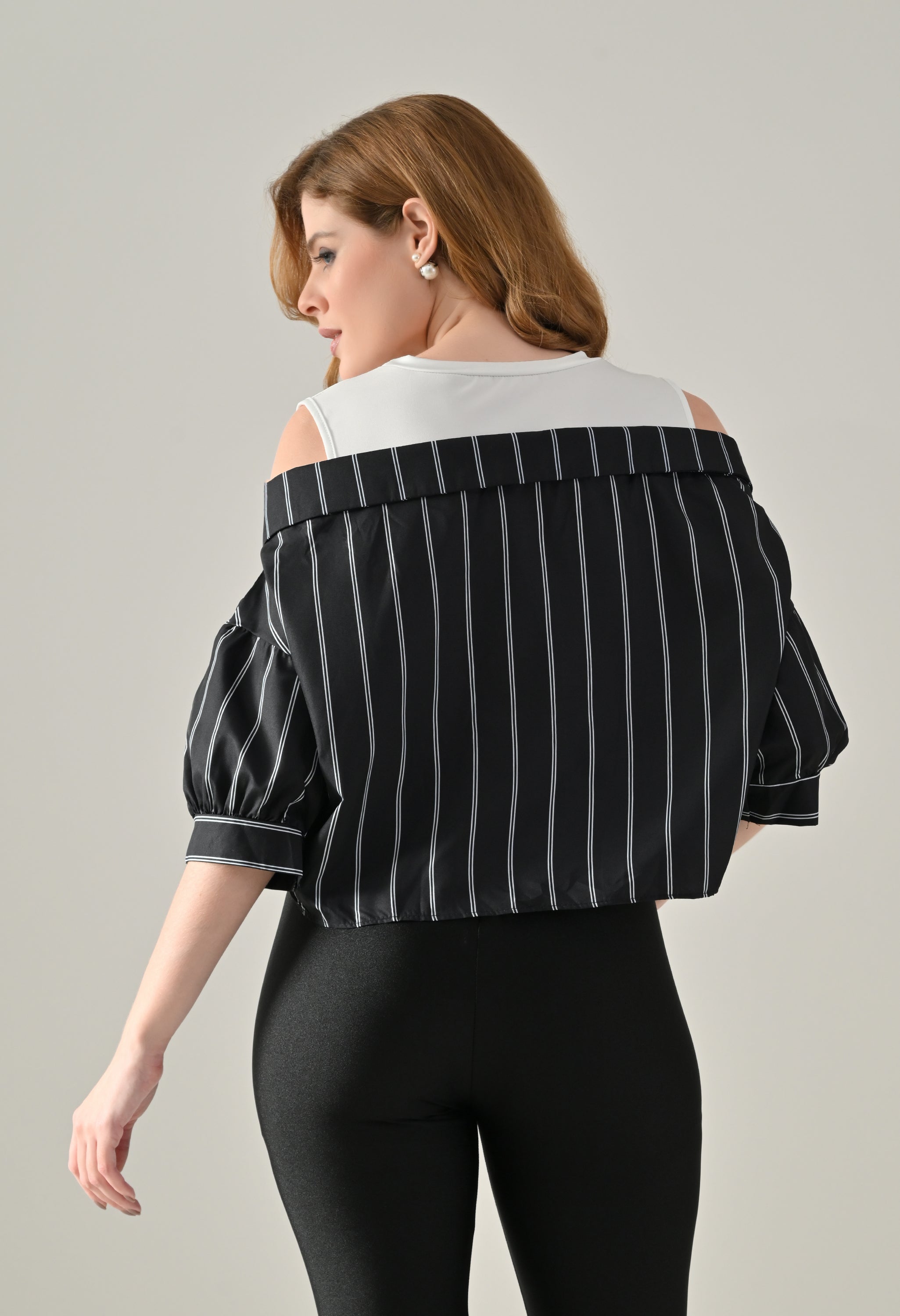 Striped Fusion Tee