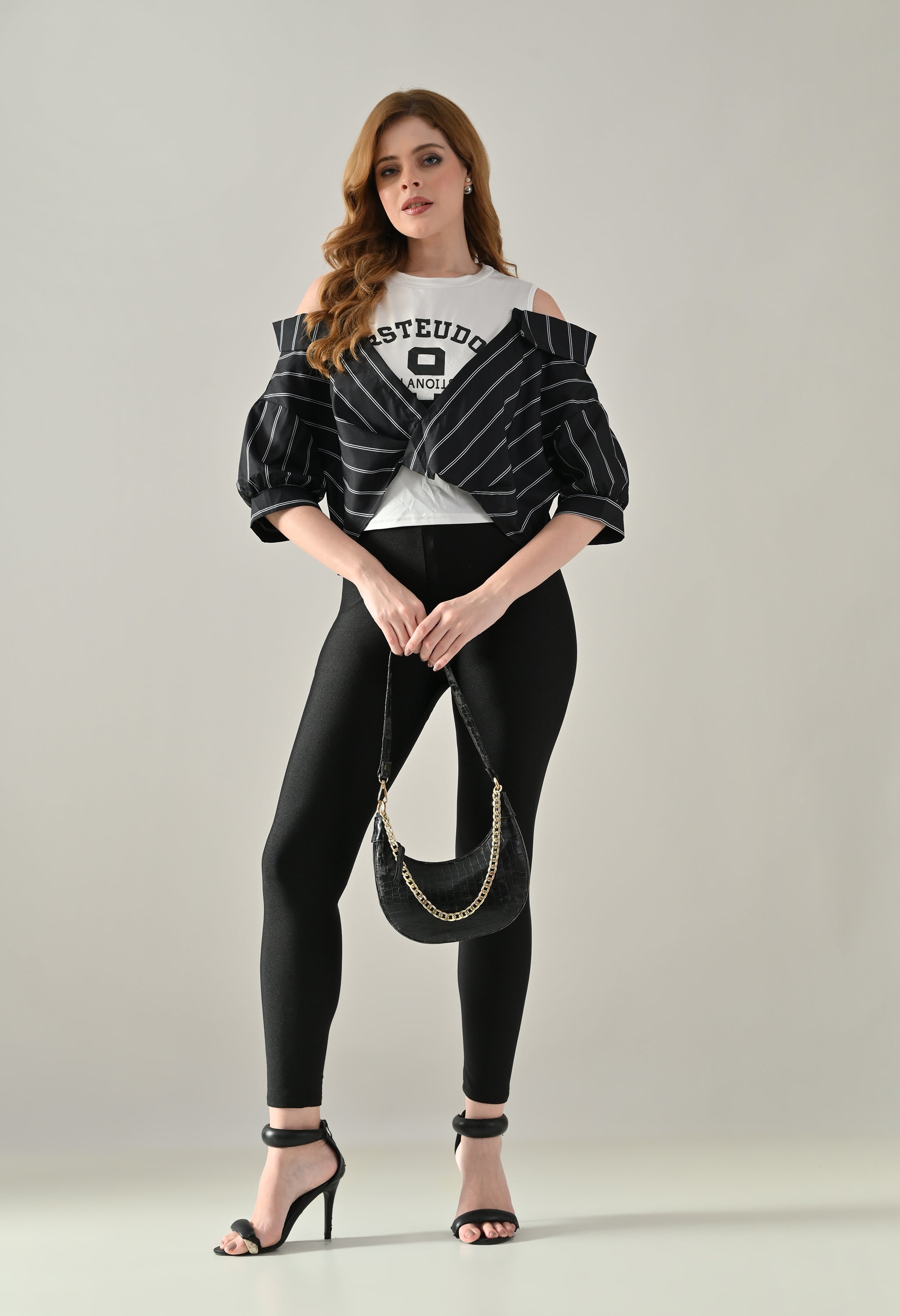 Striped Fusion Tee