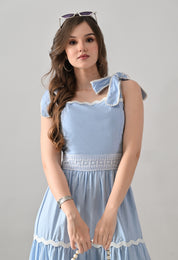Skyline Charm Maxi Dress