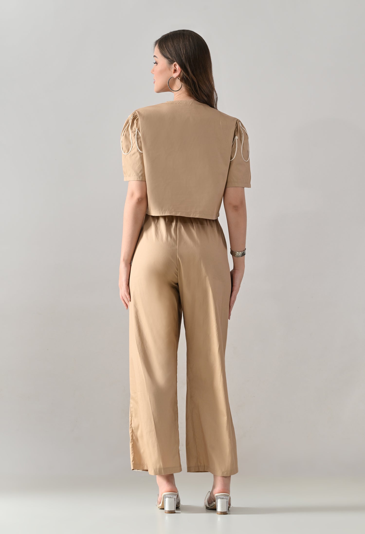 Embroidered Ease Two-Piece Set