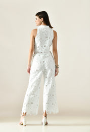 Floral Hollow Lace Co-ord Set