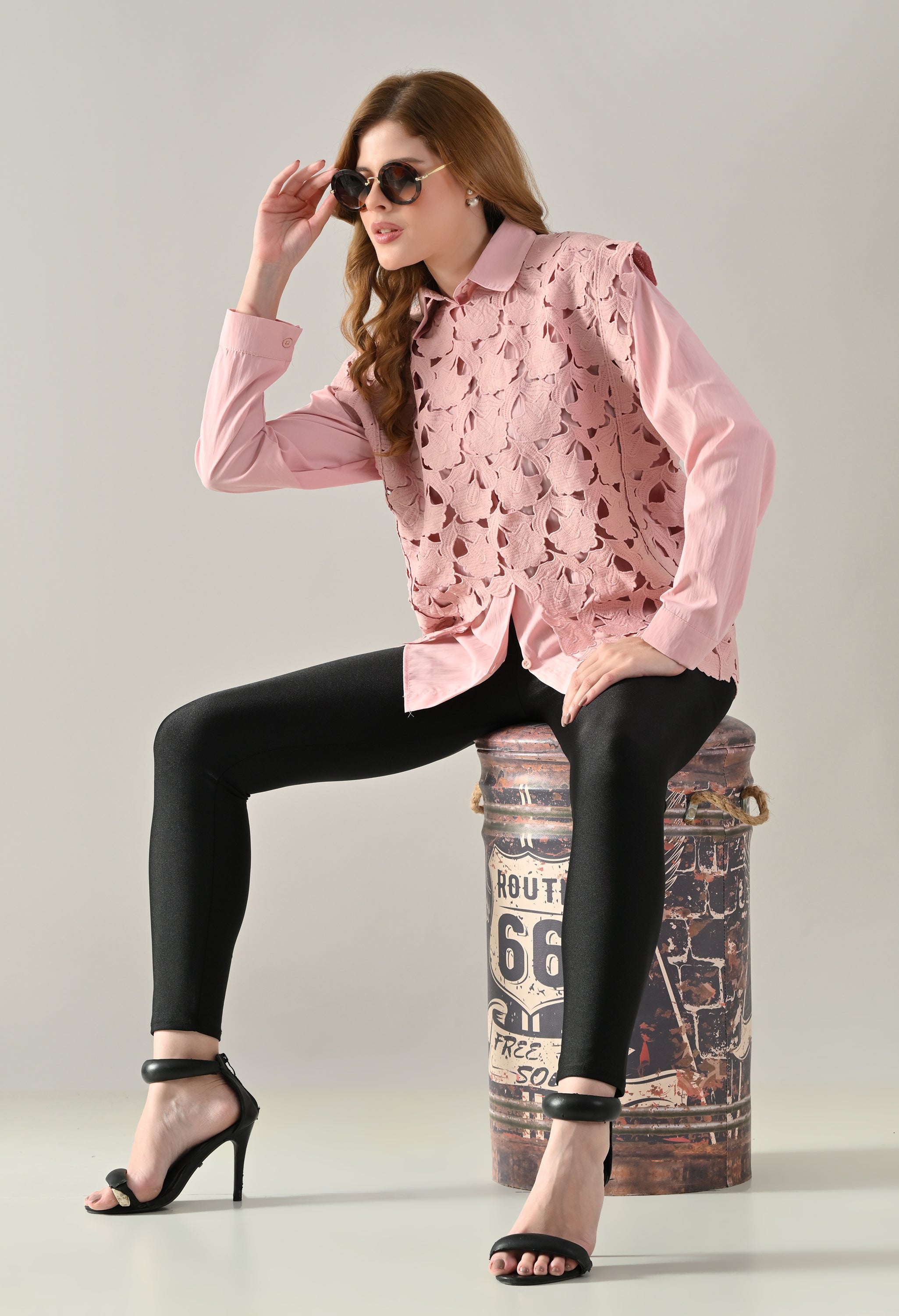 Dual Charm Layered Shirt