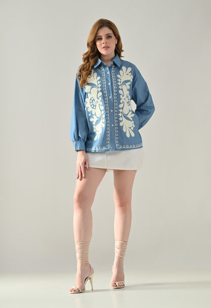 Threadwork Embroidered Shirt