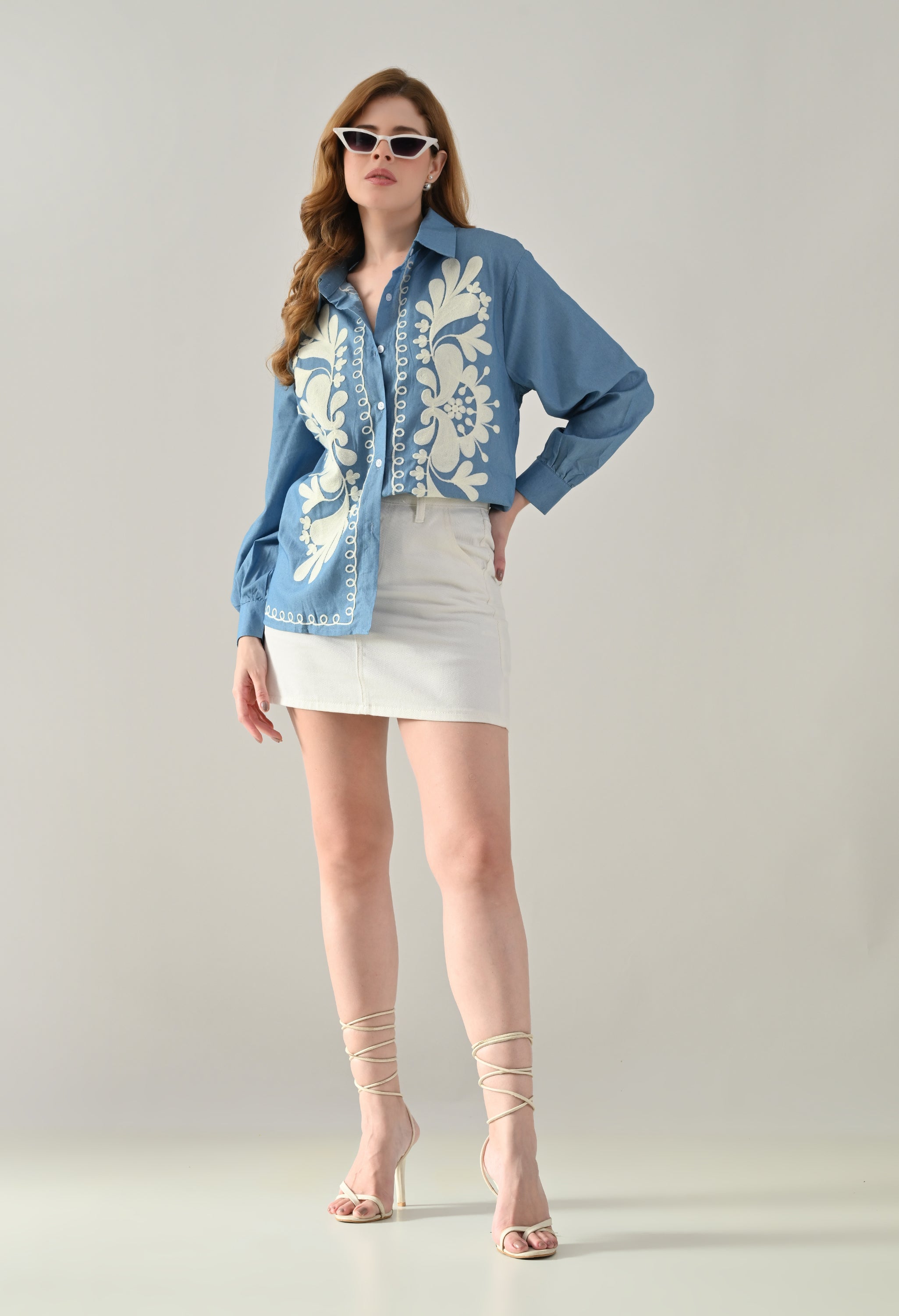 Threadwork Emboridered Shirt